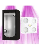 Pack CannaLED 300 + Grow Box Hydro Shoot 80 - Grow serenely indoors!  - 1