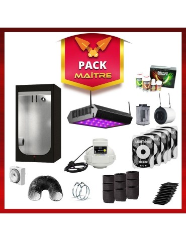 Pack Maître Complet Titan 3 - Probox 100 - Kit de ventilation - Pack Horticole LED