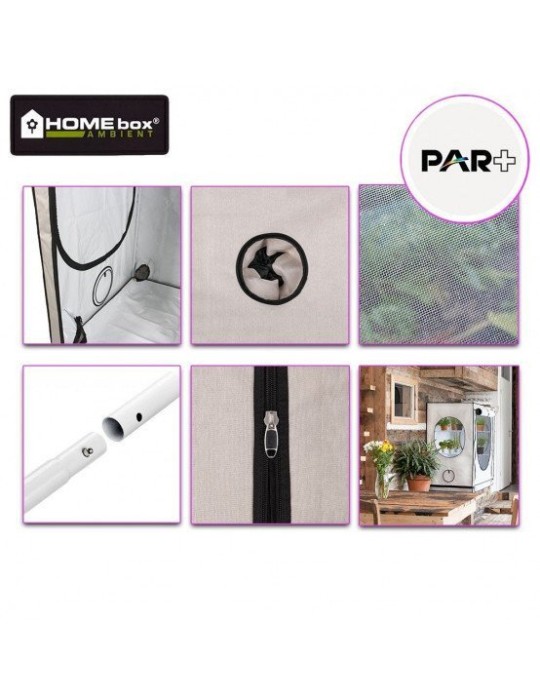 Homebox Ambient AQ 120+ - Grow Room - 120x120x220 cm HomeBox - 4