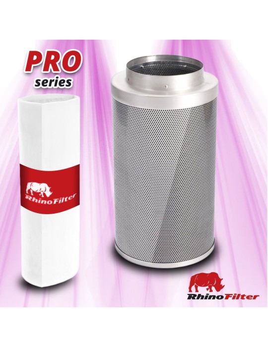 Rhino PRO Ø125 - H500 - Filtre à Charbon - 680m3/h - 6.5Kg RhinoFilter - 1 Rhino PRO Ø125 - H500 - Filtre à Charbon - 680m3/h - 6.5Kg RhinoFilter - 1