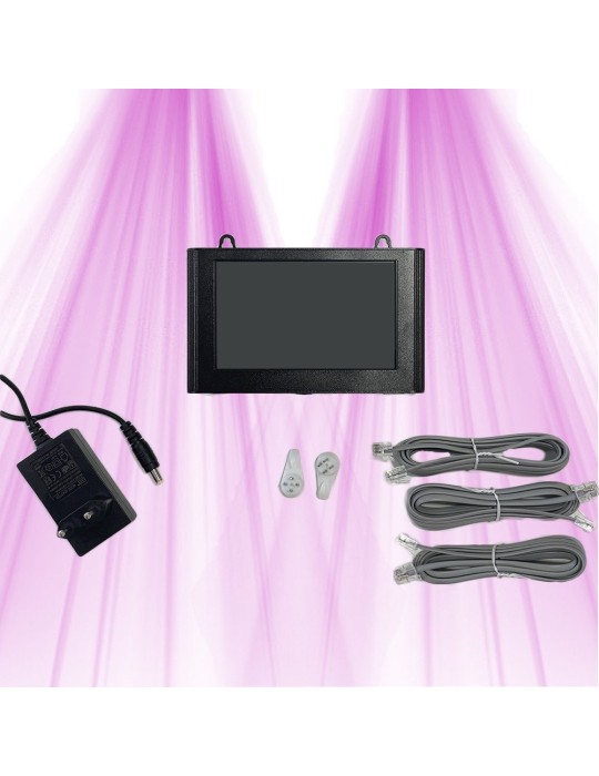 Pack complet 100x100cm – Spider Series 410 PRO et console - Box Q80+ 80x80x180 cm - Kit de ventilation - Pots et terreaux - 14