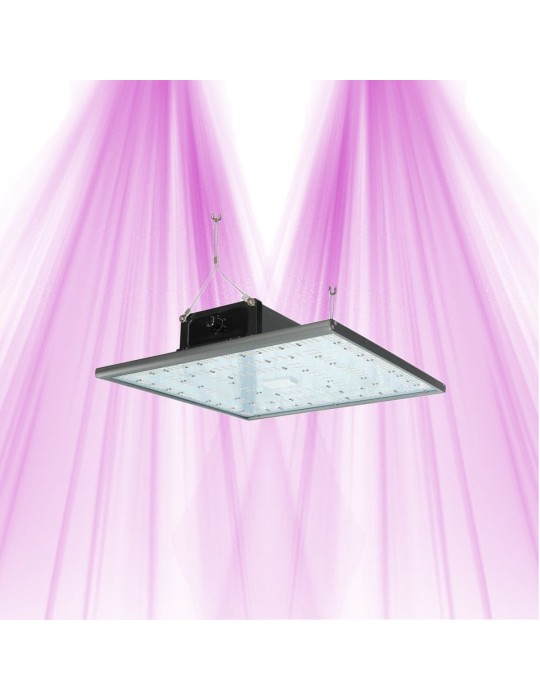 Pack complet 60x60cm – Pureled Q150- Box Hydroshoot 60 - Kit de ventilation sans filtre à charbon - Pots et terreaux - 8