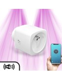 Prise connectée WIFI avec contrôle de la consommation - Compatible LED 16A Domiz - 1