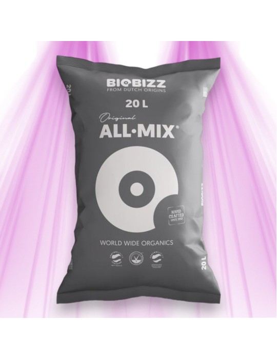 Sac de Terreau ALL-MIX 20 L - Mélange complet - Biobizz Biobizz - 1 Sac de Terreau ALL-MIX 20 L - Mélange complet - Biobizz Biobizz - 1