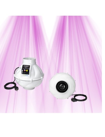 Prima Klima WHSP-Absaugung – Ø125 mm – 1 Geschwindigkeit – 460 m³/h