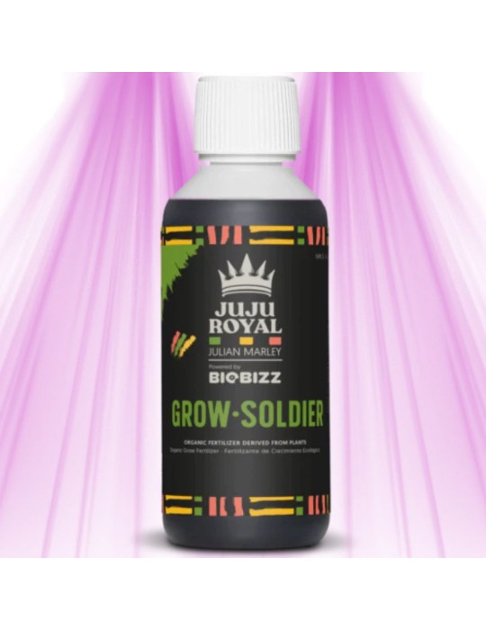 Grow·Soldier de Juju Royal by Biobizz - Fertilisant Liquide Organique pour une Croissance Florissante