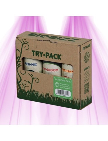Biobizz Try-Pack Outdoor 3x 250mL - Fertilizer kit for outdoors