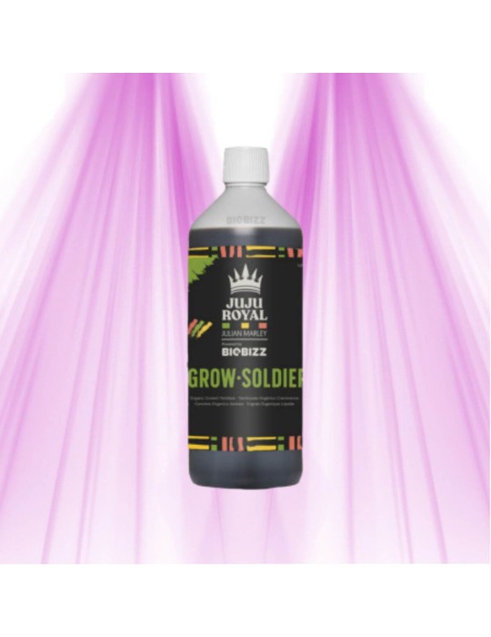 Grow·Soldier de Juju Royal by Biobizz - Fertilisant Liquide Organique pour une Croissance Florissante