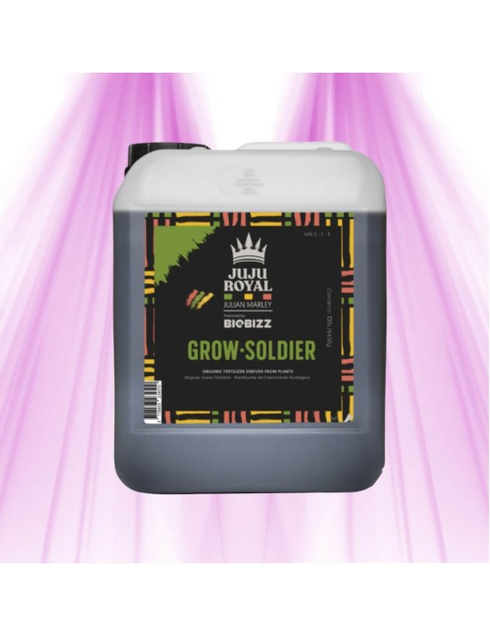 Grow·Soldier de Juju Royal by Biobizz - Fertilisant Liquide Organique pour une Croissance Florissante
